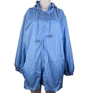 Totes Adult Hooded Winter Hiking Athletic Unisex Light Blue Jacket XXL